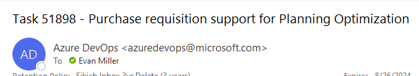 azure devops error message