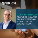Glen Birnbaum Featured as a Top Tax Professional to Follow on Social Media