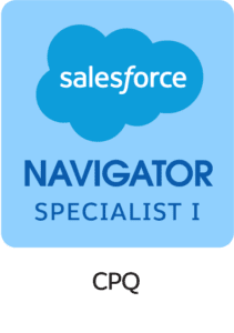 Salesforce Navigator Specialist CPQ