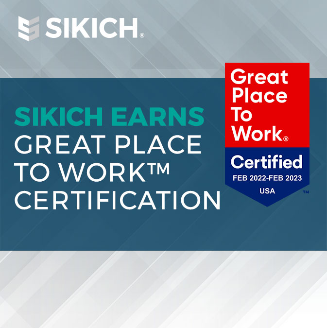 Sikich-Earns-Great-Place-to-Work-Certification-Featured-Image-with-GPTW-Logo