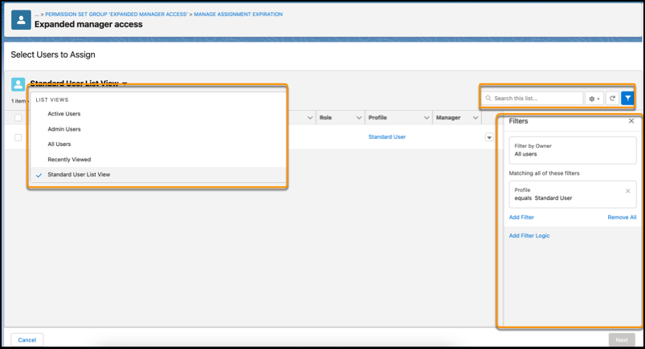 manage permission sets and groups in Salesforce