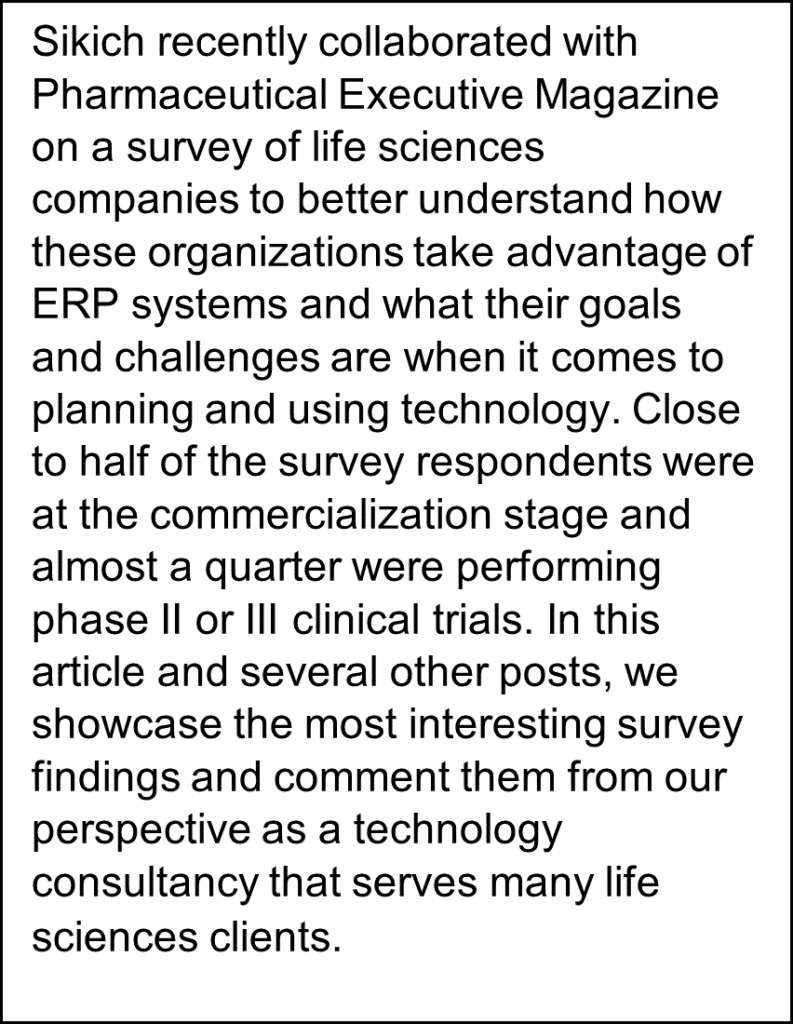 What Kind of Technology Do Life Sciences Companies Rely Upon Most?