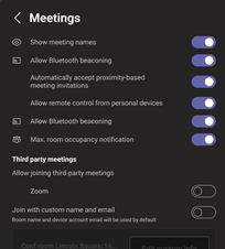 adding Zoom meetings to Microsoft Teams rooms