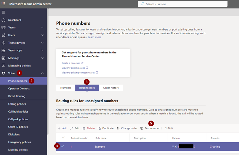 test your routing rules