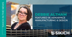 Debbie Altham featured in Aerospace Manufacturing & Design