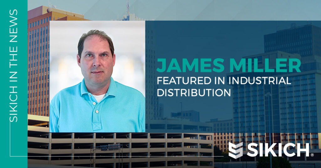 James Miller in the news, featured in Industry Distribution magazine