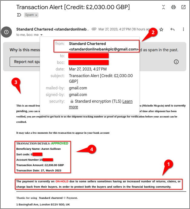 scam email example