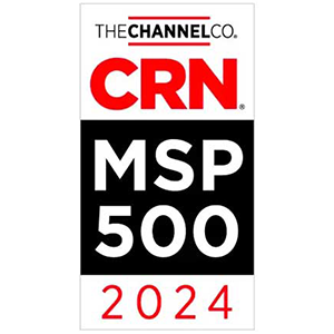 The Channel Co. CRN MSP 500 2024 Award Badge