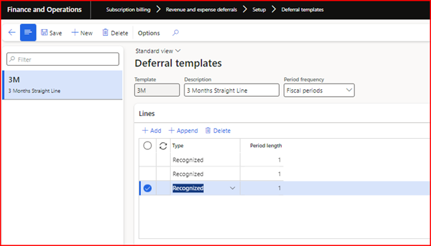 set up a deferral template