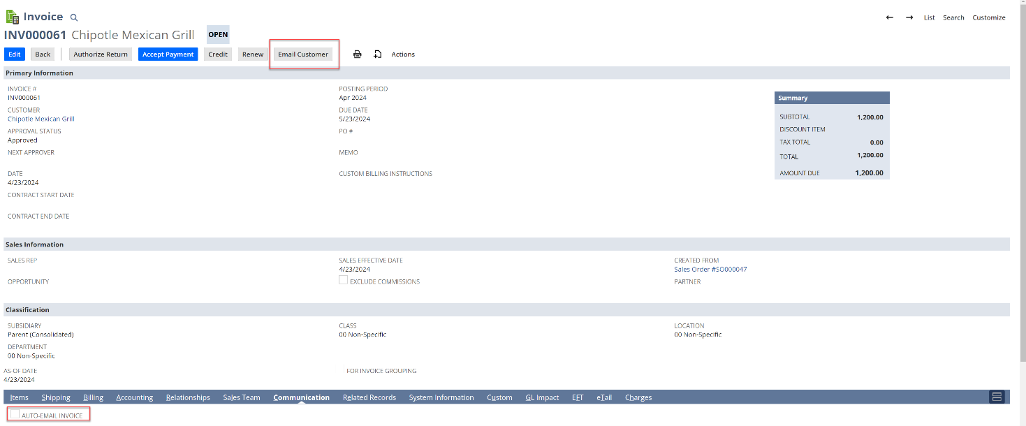 implementing automated workflows in NetSuite