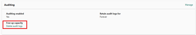 audit log management