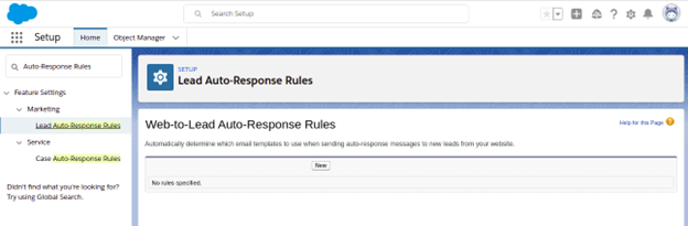 lead auto-response rules