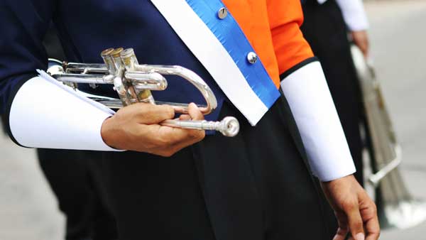 marching band uniform cataloged by Dynamics 365 Business Central