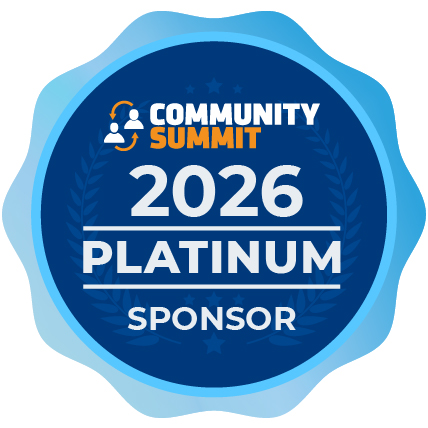 2026 Community Summit platinum sponsor